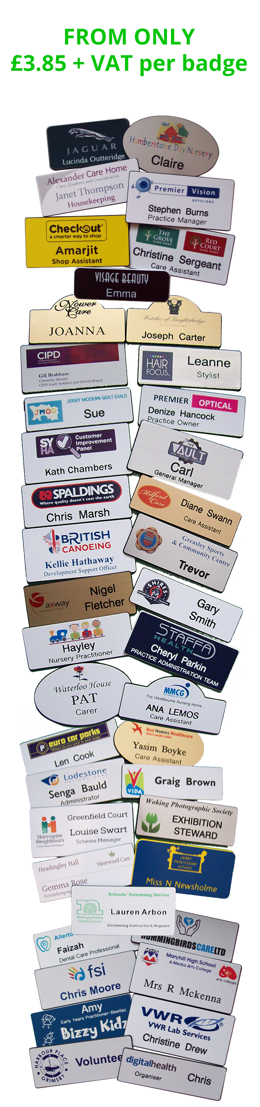 Name Badges with Logo