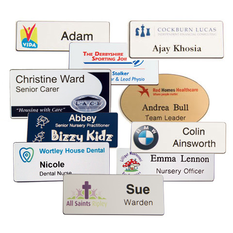 Name Badges with Logo